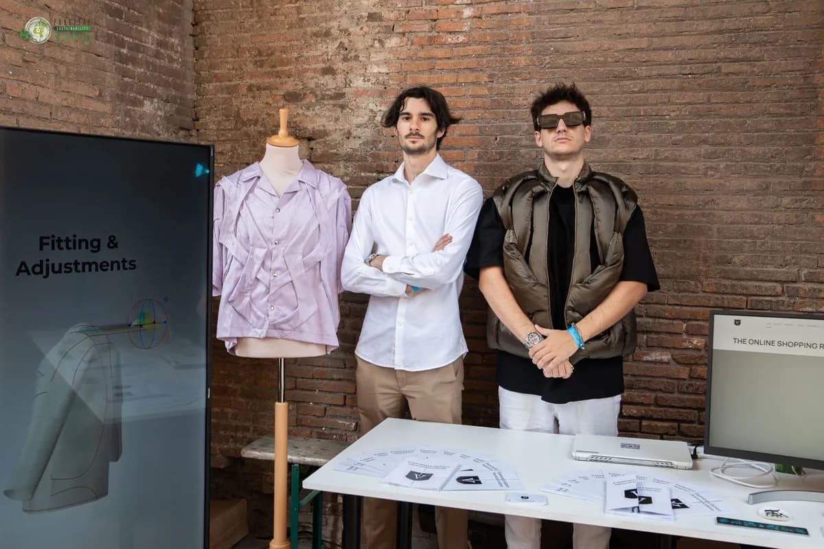 Stand di Forget About Me lungo il percorso museale negli SDGs