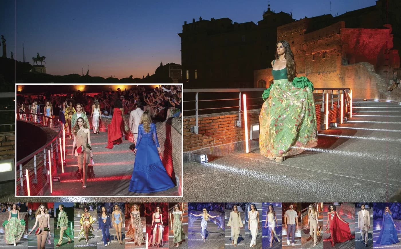 Sfilata Narrata® sulla passerella dei Fori Imperiali
