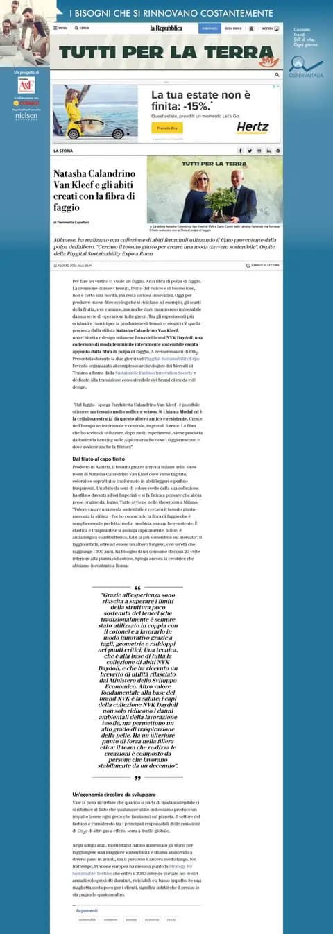 La Repubblica, 24.08.2023