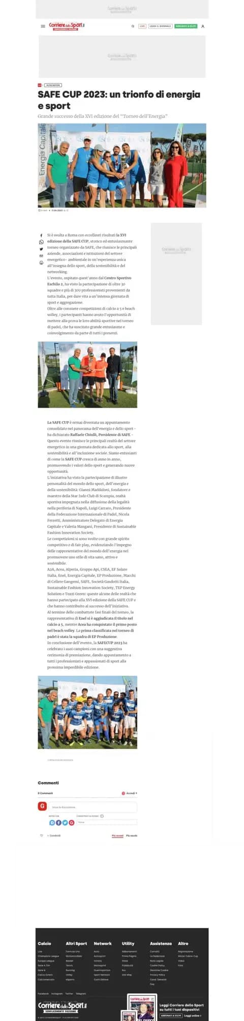 Corriere dello Sport, 11.06.2023