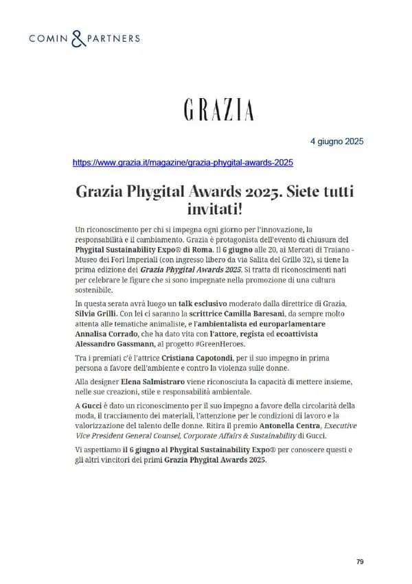 Grazia, 04.06.2025