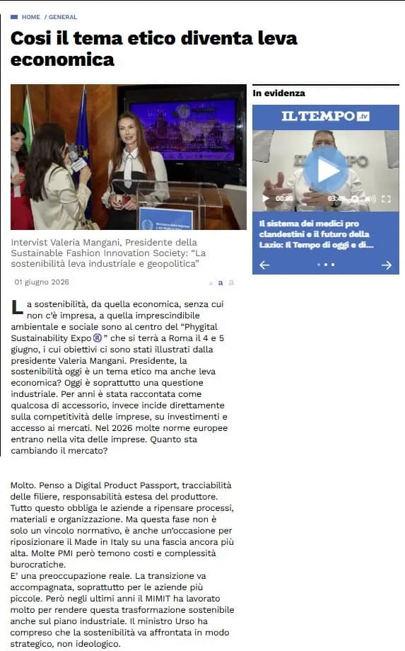 Il Tempo, 01.06.2026
